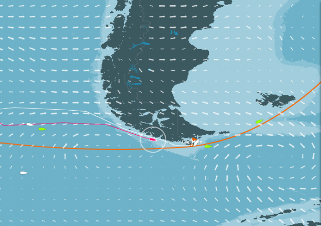 Au près du Cap Horn (jour 58)